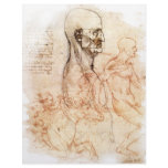 da Vinci -- Man and Horse Sketch Letterhead