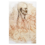 da Vinci -- Man and Horse Sketch stationery