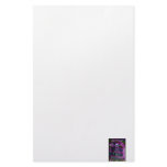 Da Vinci proportion man colorized blacklight Custom Stationery