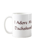Dachshund Adore Mug