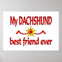 Dachshund Best Friend Print