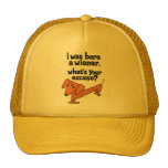 Dachshund Born Wiener Mesh Hats