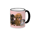 Dachshund Breast Cancer Mug
