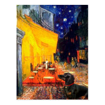 Dachshund (BT3) - Terrace Cafe Post Cards