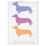 Dachshund Card