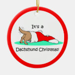 Dachshund Christmas Christmas Tree Ornaments
