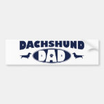 Dachshund Dad Bumper Stickers