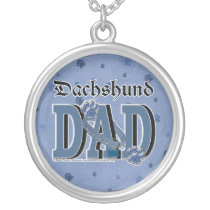 Dachshund DAD Personalized Necklace