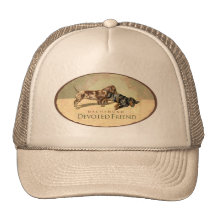 Dachshund..Devoted Friend Mesh Hats