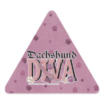 Dachshund DIVA Sticker