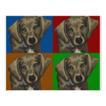 Dachshund Dog Dark Collage Personalized Invitations