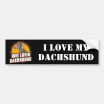 Dachshund Dog Lover Bumper Stickers