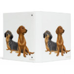 Dachshund Dogs Binder