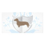 Dachshund Doxie Classic Crest Design Photo Card Template