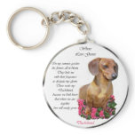 Dachshund Doxie Lovers Art Key Chain