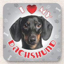 Dachshund Drink Coasters