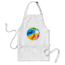 Dachshund Fun Beachball Apron