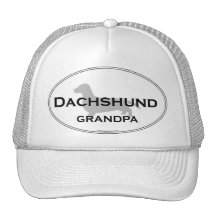 Dachshund Grandpa Trucker Hat