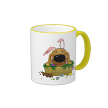 Dachshund Happy Easter Mug