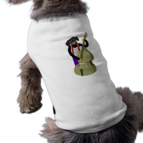 Dachshund Jazz Bass Player Dog T Shirt