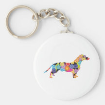 Dachshund Keychain