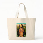 Dachshund (LHSable) - Mona Lisa Tote Bag