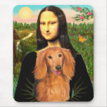 Dachshund (LHSable) - Mona Lisa Mouse Mats