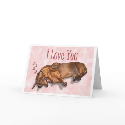 Dachshund Love by relativeperceptions