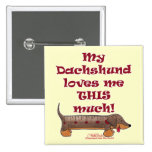 Dachshund Love Pins