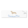 Dachshund Mom ! Bumper Sticker