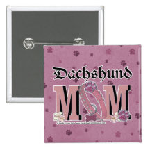 Dachshund MOM Buttons