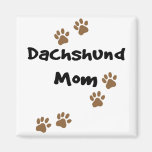 Dachshund Mom Fridge Magnets