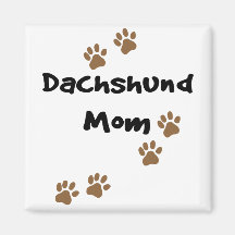 Dachshund Mom Fridge Magnets