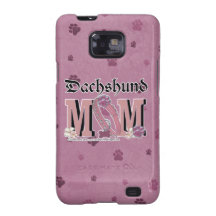 Dachshund MOM Galaxy S2 Cases