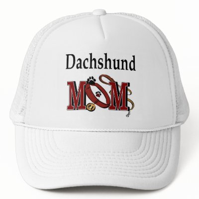 Dachshund Mom Hat by DogsByDezign