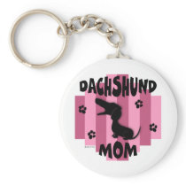 Dachshund Mom Keychain