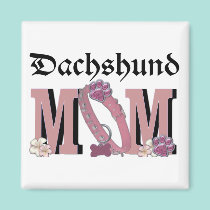 Dachshund MOM magnets