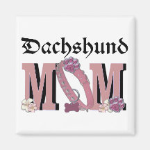 Dachshund MOM Magnets