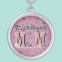 Dachshund MOM necklaces