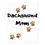 Dachshund Mom Postcard