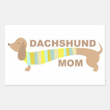 Dachshund Mom Sticker