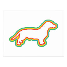 Dachshund Post Card
