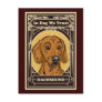 Dachshund Postcard