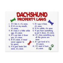 Dachshund Property Laws 2