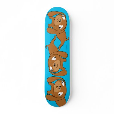 Dachshund Puppy Skateboard by pixibition