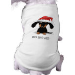 Dachshund Santa Clause - Funny Christmas Dog pet clothing