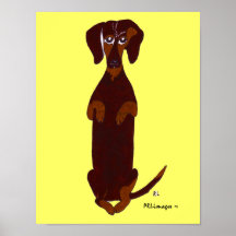 Dachshund Sidney Print
