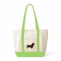 dachshund simple Bag