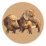 Dachshund Smoothies Sticker
