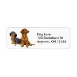 Dachshund Wiener Dogs Label